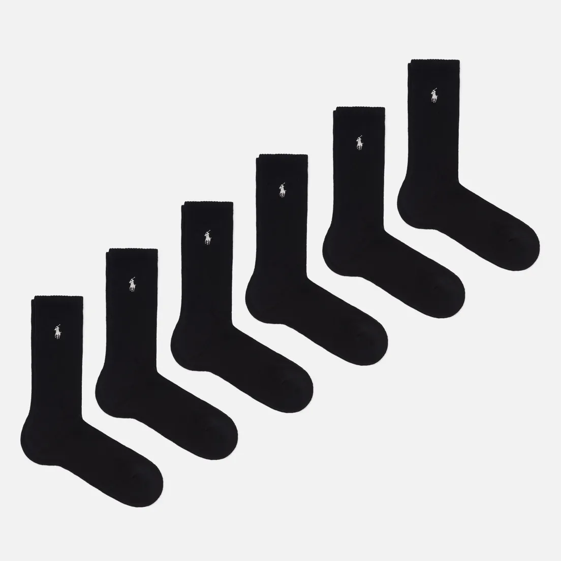 Polo Ralph Lauren Комплект носков Half Cushioned Crew 6-Pack