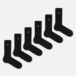 Polo Ralph Lauren Комплект носков Half Cushioned Crew 6-Pack