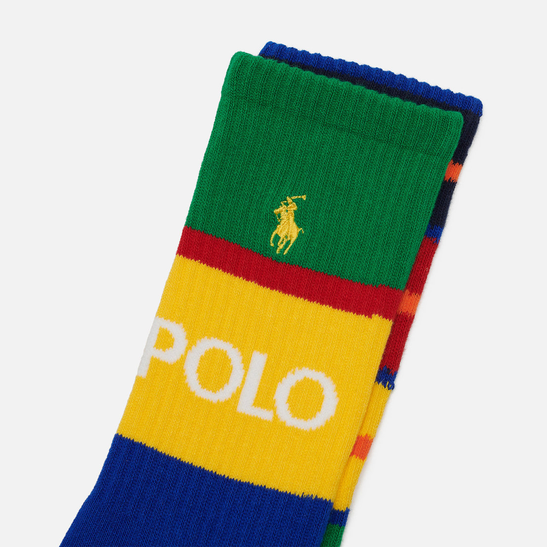 Polo Ralph Lauren Комплект носков Striped Cotton Blend Crew 2-Pack