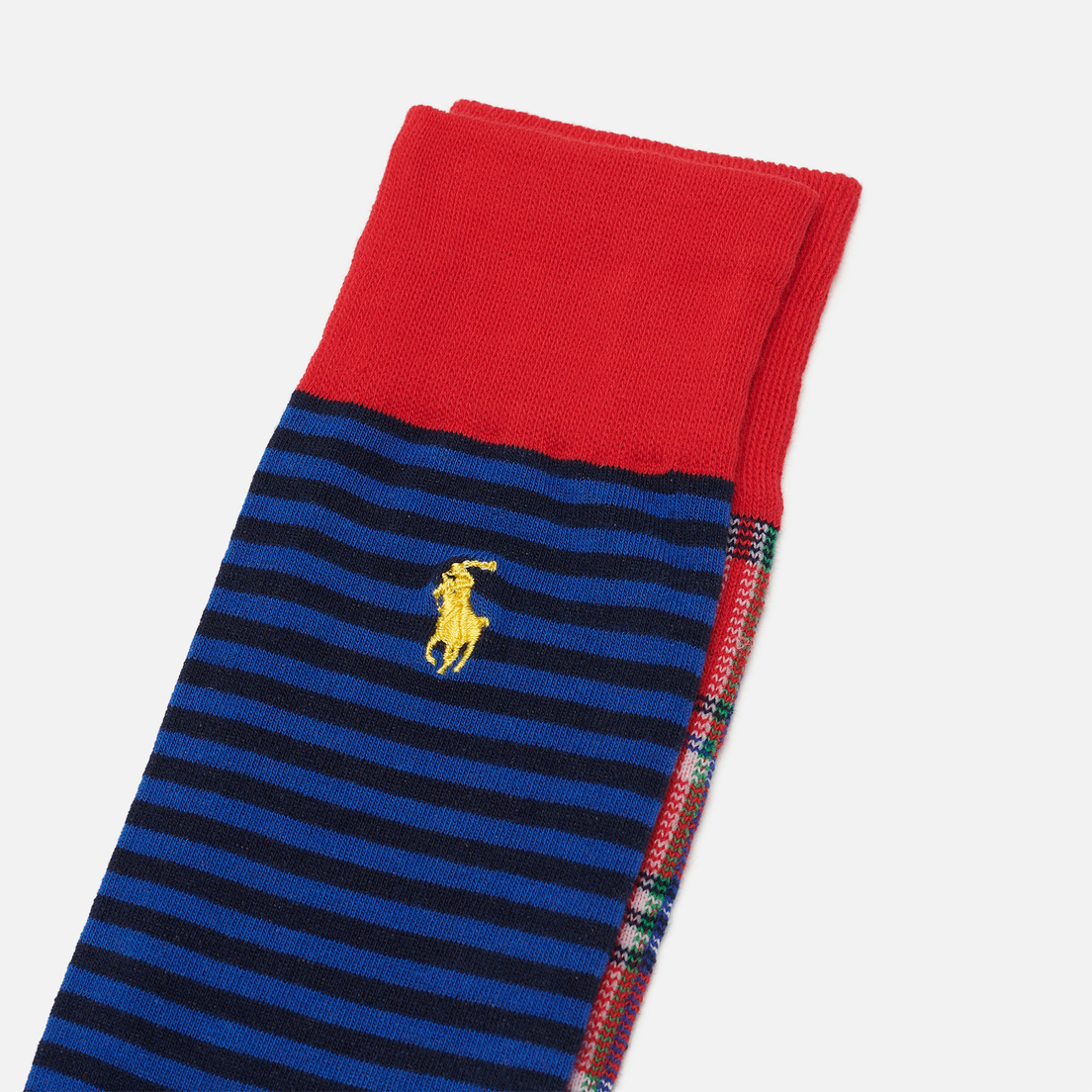 Polo Ralph Lauren Комплект носков Striped & Plaid Trouser 2-Pack