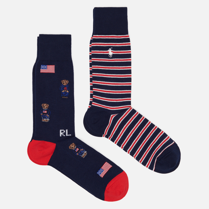 Комплект носков Polo Ralph Lauren Polo American Bear 2-Pack