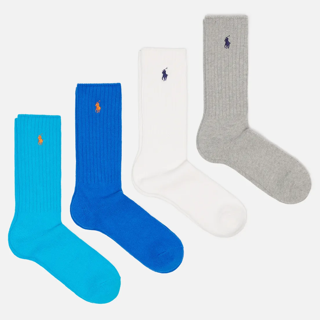 Polo Ralph Lauren Комплект носков Cotton Rib Crew Gift Box 12-Pack