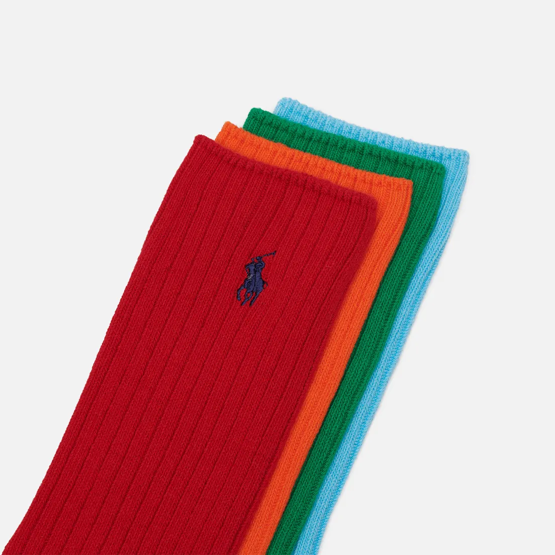 Polo Ralph Lauren Комплект носков Cotton Rib Crew Gift Box 12-Pack