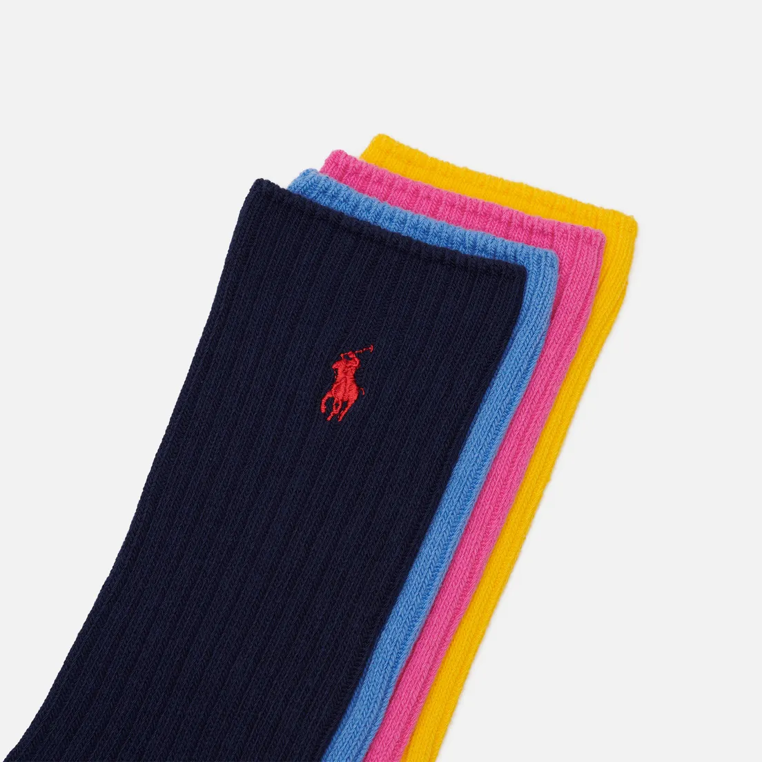 Polo Ralph Lauren Комплект носков Cotton Rib Crew Gift Box 12-Pack