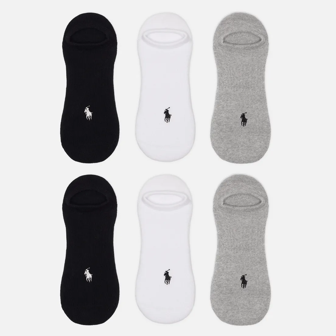 Polo Ralph Lauren Комплект носков Performance High-Cut Liner 6-Pack