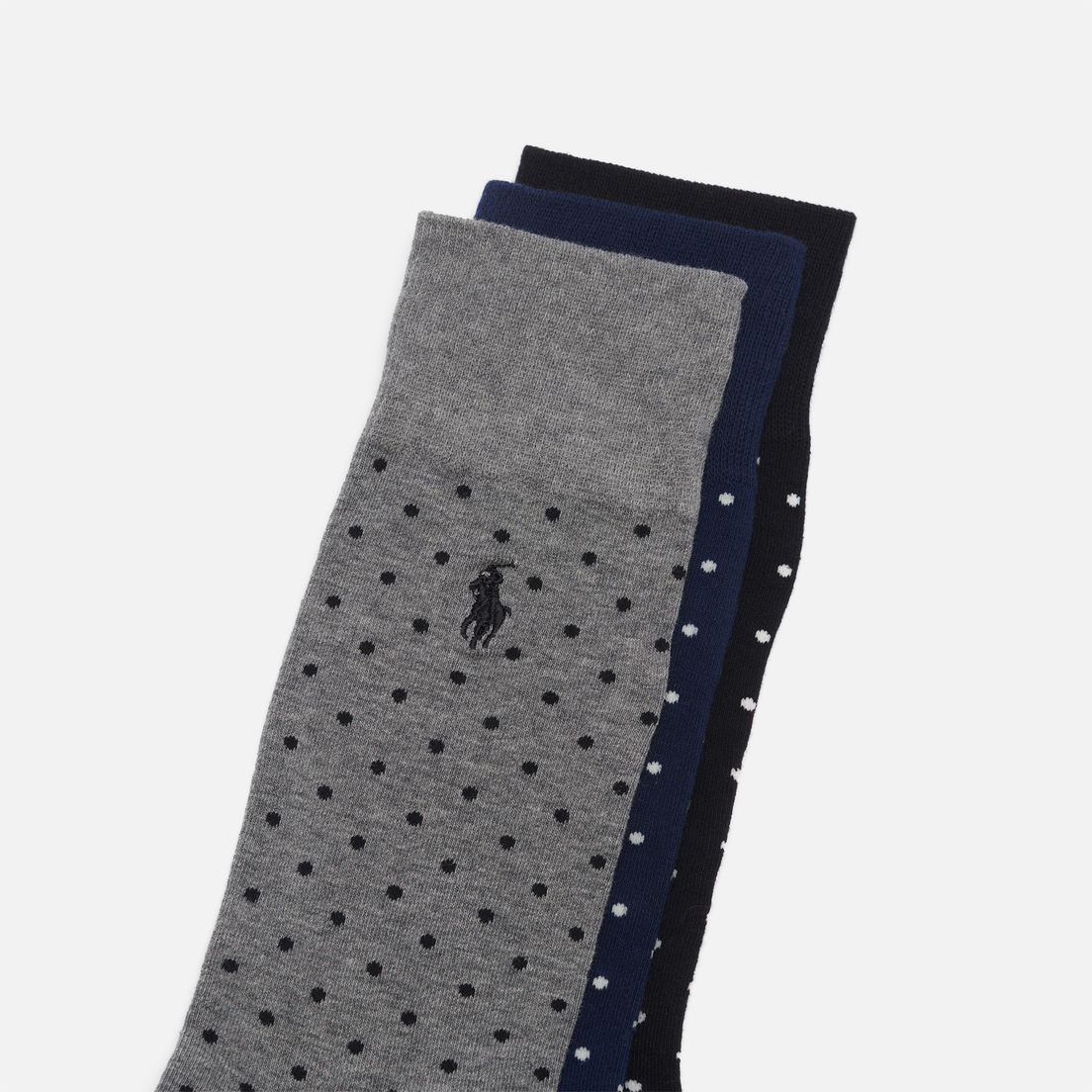 Polo Ralph Lauren Комплект носков Basic Dot Crew 3-Pack