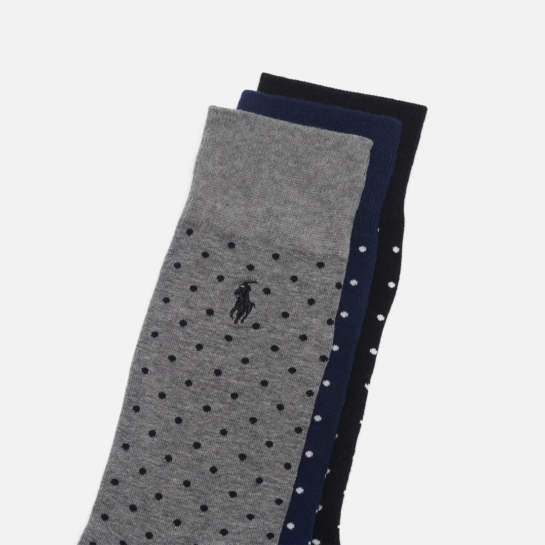 Polo Ralph Lauren Комплект носков Basic Dot Crew 3-Pack