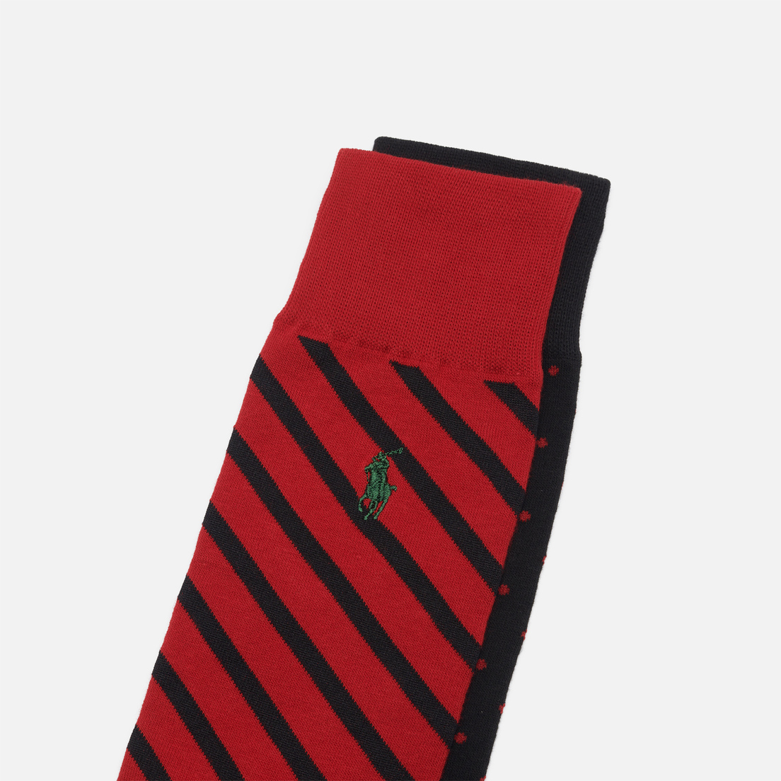 Polo Ralph Lauren Комплект носков Dot & Stripe Crew 2-Pack