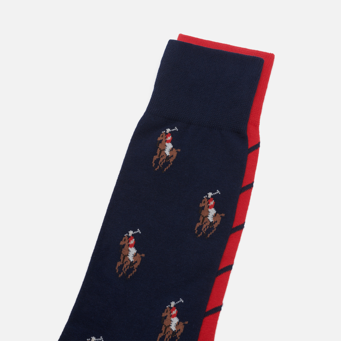 Polo Ralph Lauren Комплект носков All Over PLR Crew 2-Pack