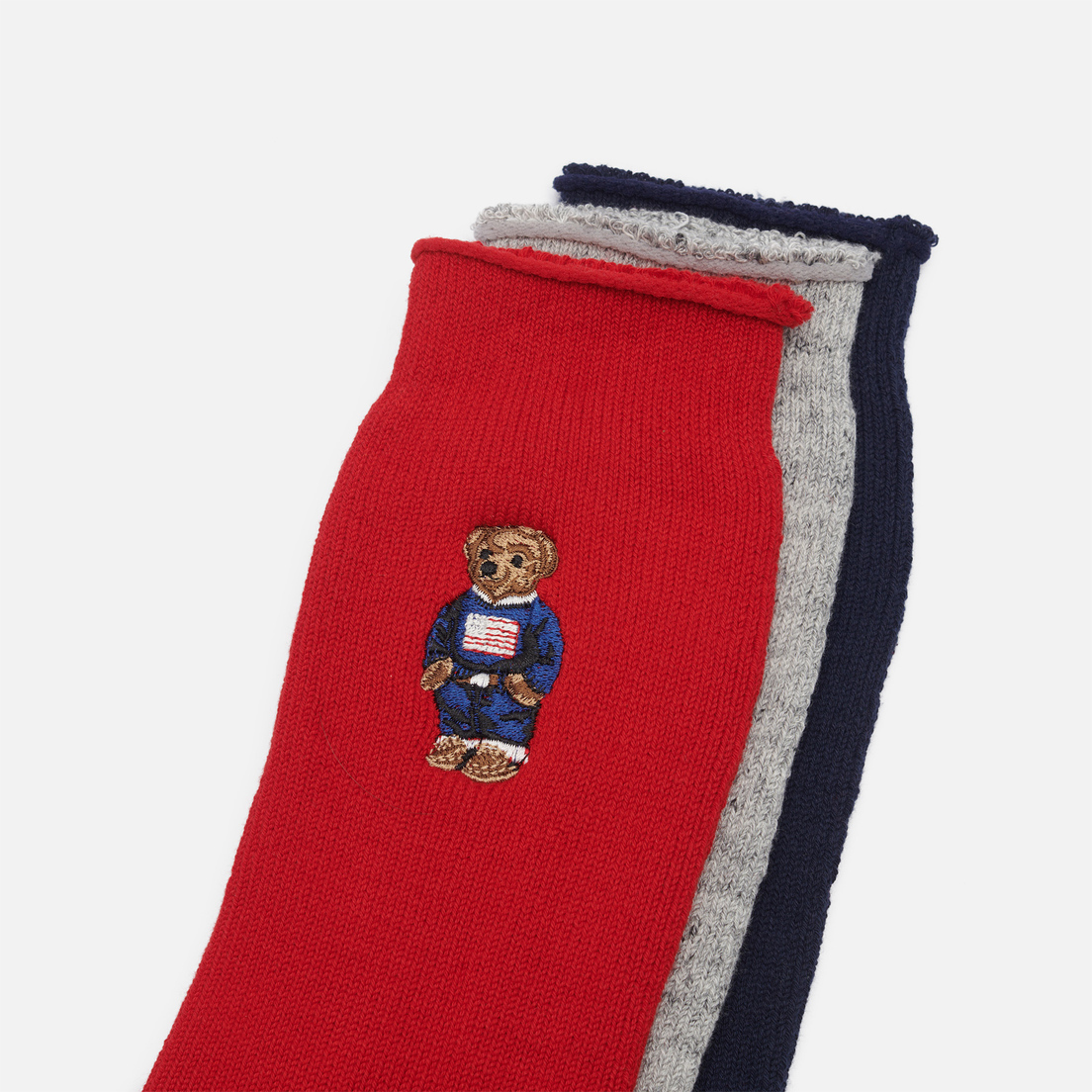 Polo Ralph Lauren Комплект носков Bears Crew Gift Box 3-Pack