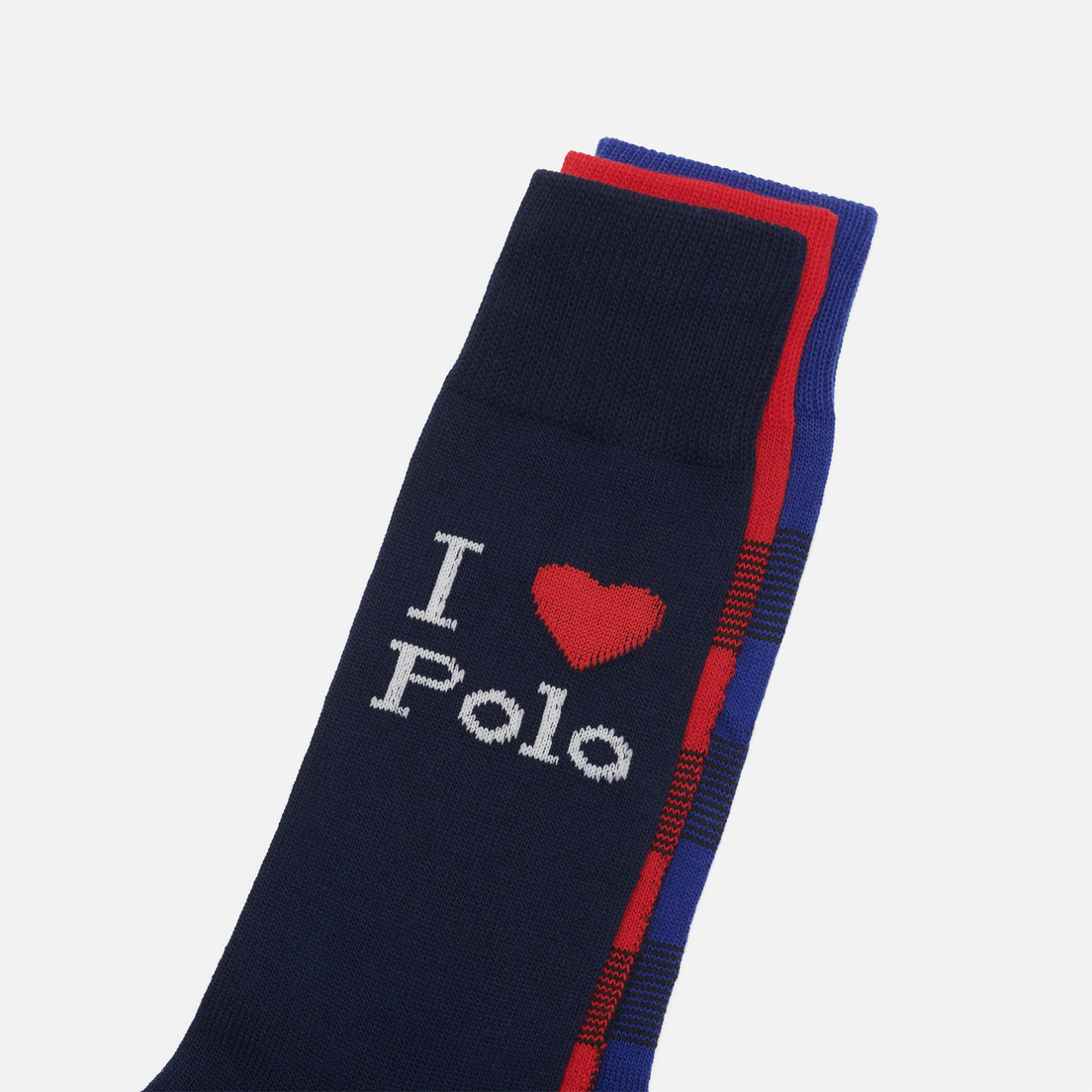 Polo Ralph Lauren Комплект носков I Love Polo Crew Gift Box 3-Pack