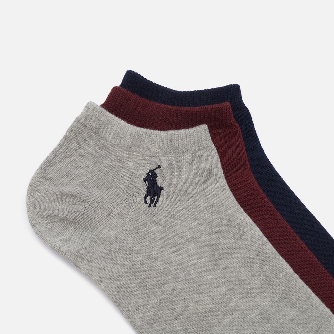 Polo Ralph Lauren Комплект носков Solid Low Cut No-Show 3-Pack