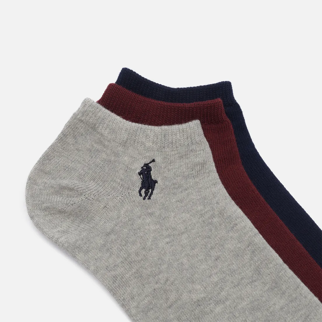 Polo Ralph Lauren Комплект носков Solid Low Cut No-Show 3-Pack