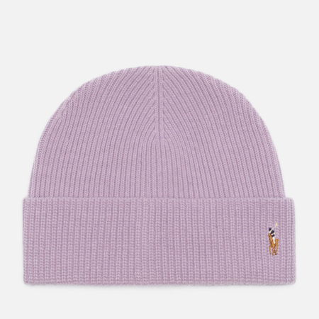  Шапка Polo Ralph Lauren Signature Pony, цвет фиолетовый