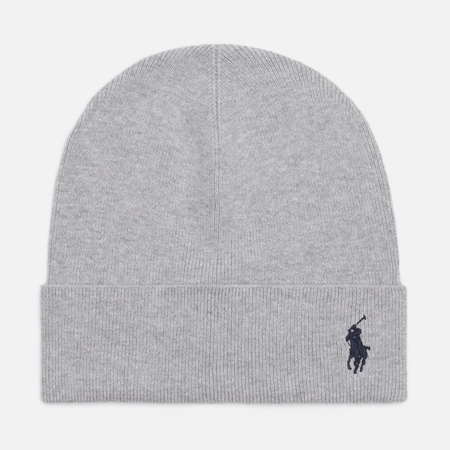  Шапка Polo Ralph Lauren Lightweight Embroidered Logo, цвет серый