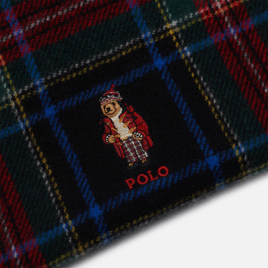 Polo Ralph Lauren Подарочный набор Tartan Bear Beanie & Scarf Gift Box
