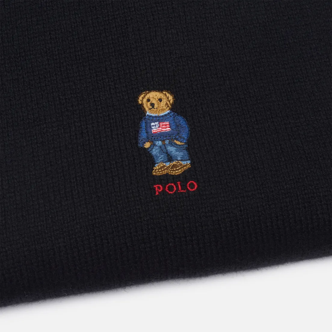 Polo Ralph Lauren Подарочный набор Flag Bear Beanie & Scarf Gift Box