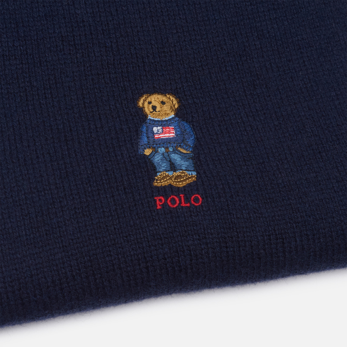 Polo Ralph Lauren Подарочный набор Flag Bear Beanie & Scarf Gift Box
