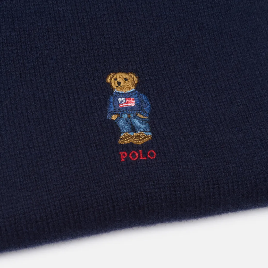 Polo Ralph Lauren Подарочный набор Flag Bear Beanie & Scarf Gift Box