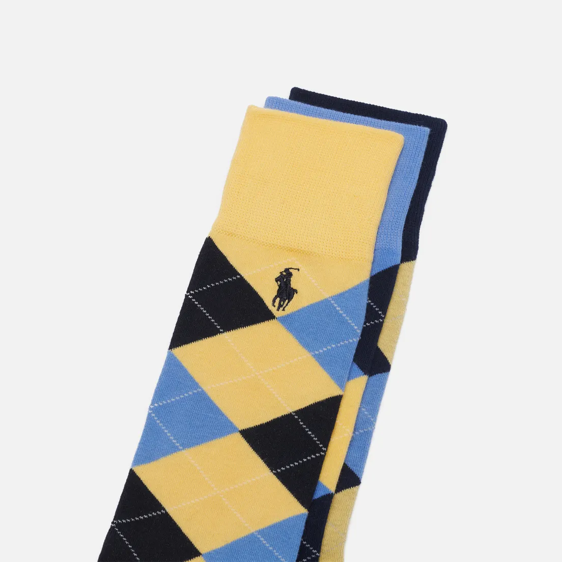 Polo Ralph Lauren Комплект носков 200N Argyle Crew 3-Pack
