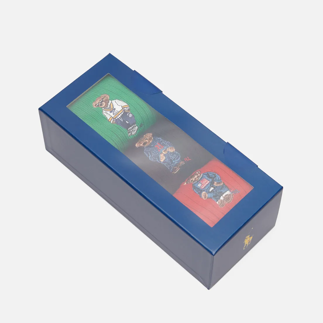 Polo Ralph Lauren Комплект носков Polo Bear Crew Gift Box 3-Pack