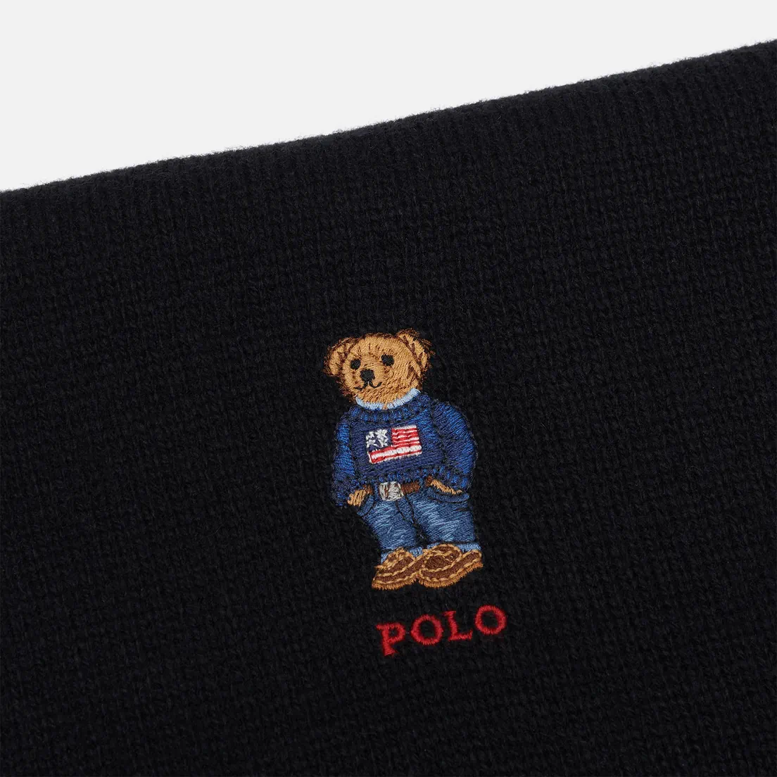 Polo Ralph Lauren Подарочный набор Flag Vintage Bear Beanie & Scarf Gift Box