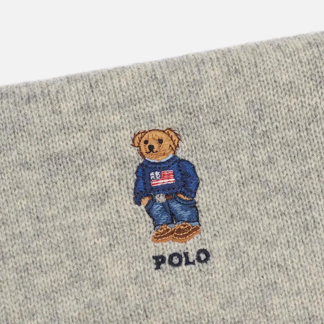 Polo Ralph Lauren Подарочный набор Flag Vintage Bear Beanie & Scarf Gift Box