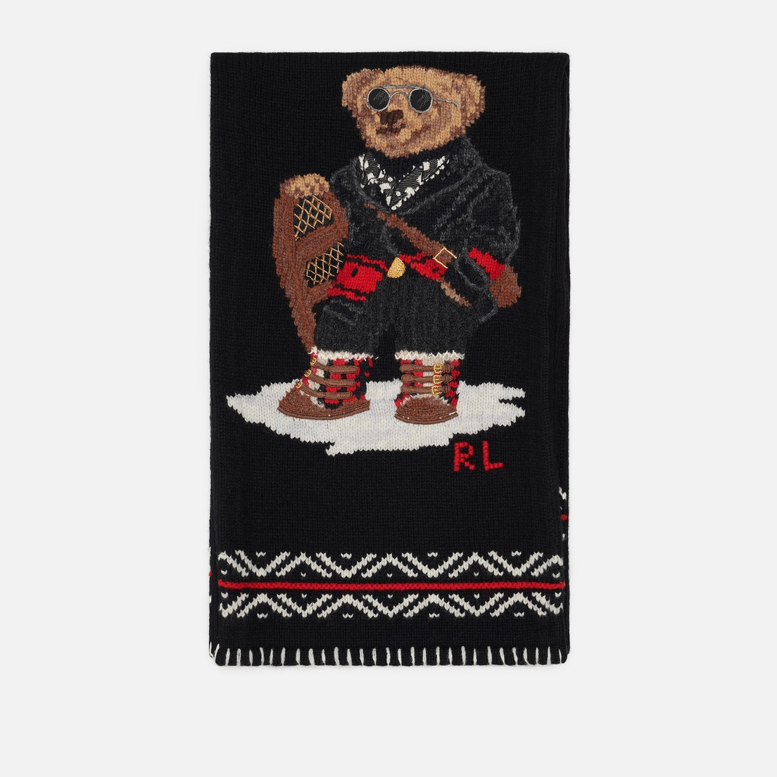 Polo Ralph Lauren Шарф Holiday Bear Intarsia