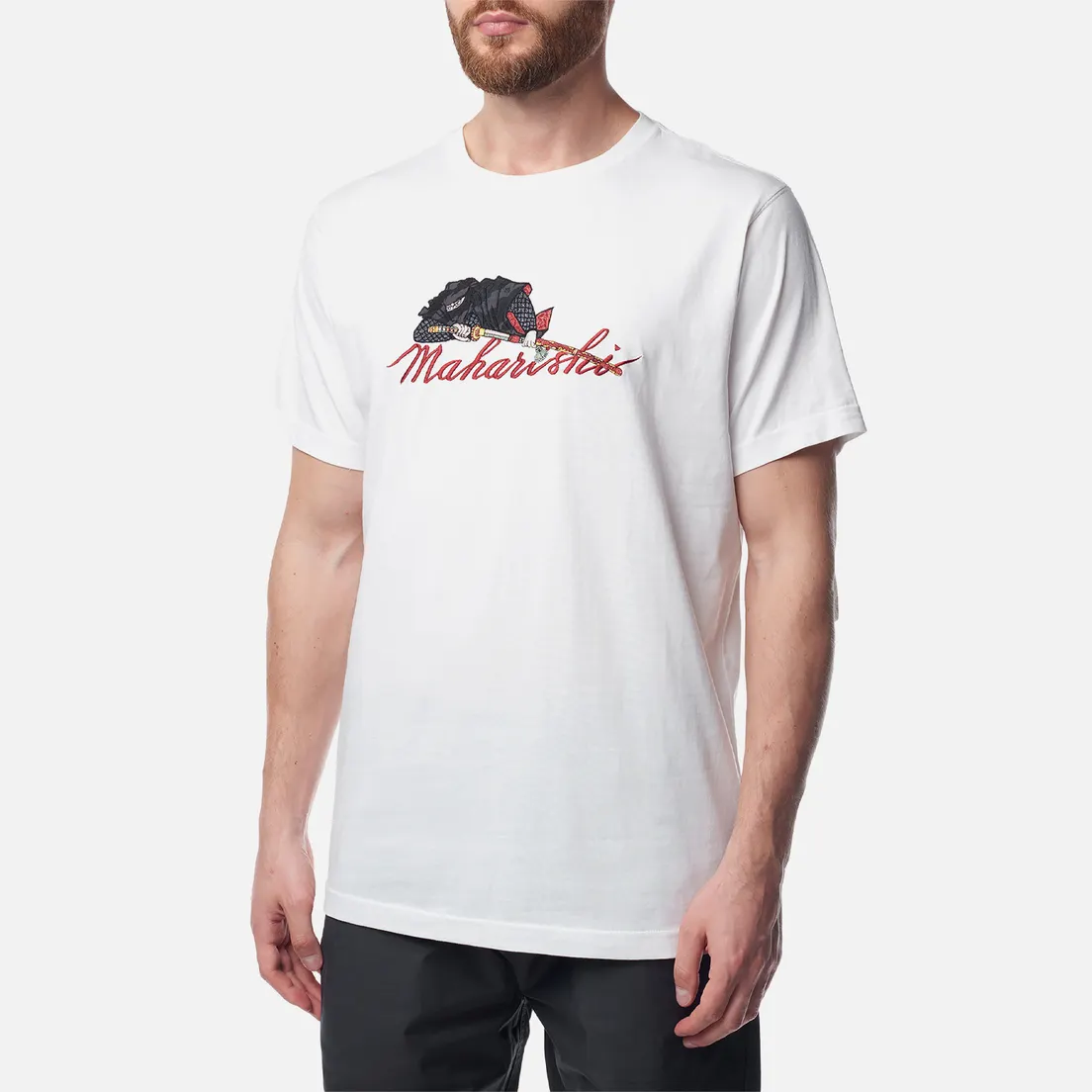 maharishi Мужская футболка Ninjutsu Embroidered
