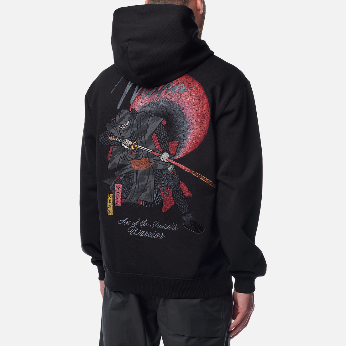 maharishi Мужская толстовка Invisible Warrior Hoodie