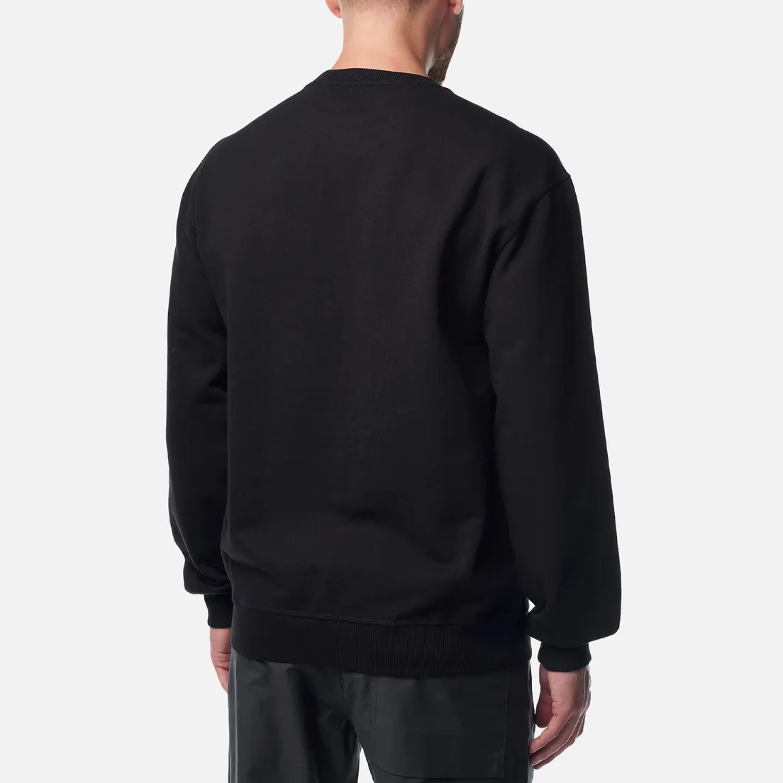 maharishi Мужская толстовка Shinobi Embroidered Crew Neck
