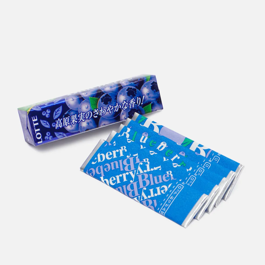 Lotte Жевательная резинка Blueberry