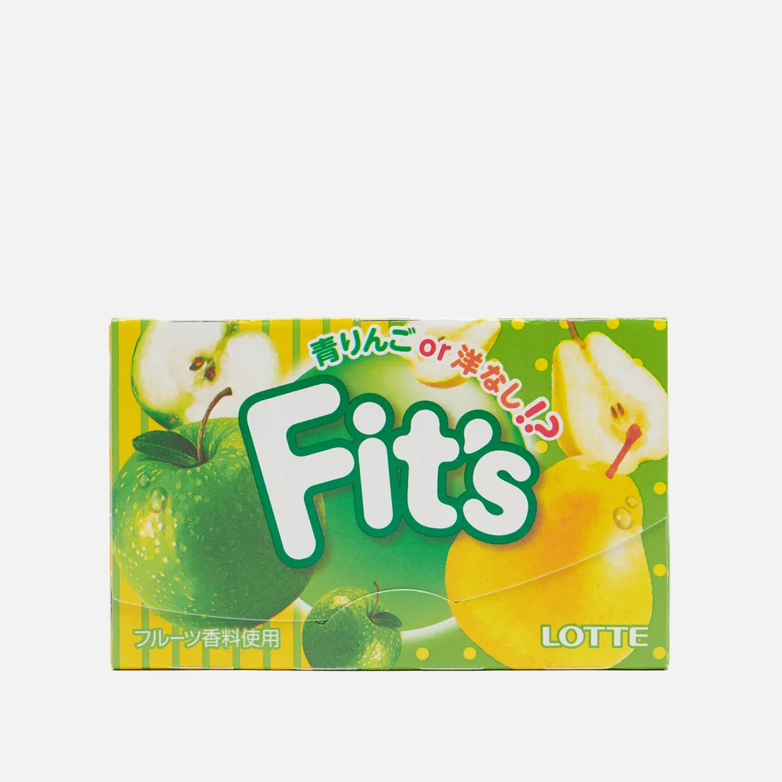 Lotte Жевательная резинка Fit's Green Apple And Pear