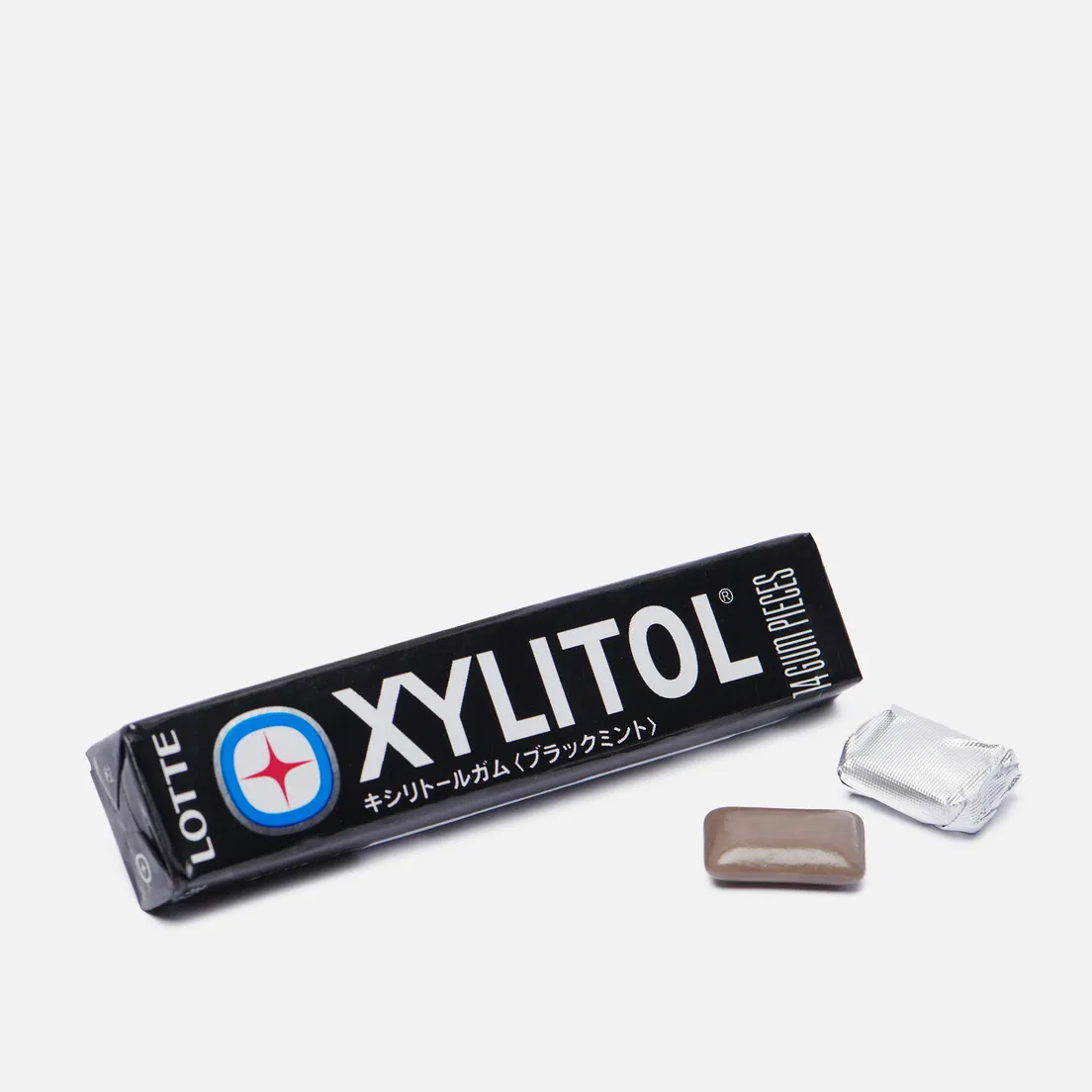 Lotte Жевательная резинка Xylitol Black Mint