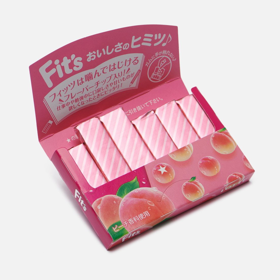Lotte Жевательная резинка Fit's Pink Peach