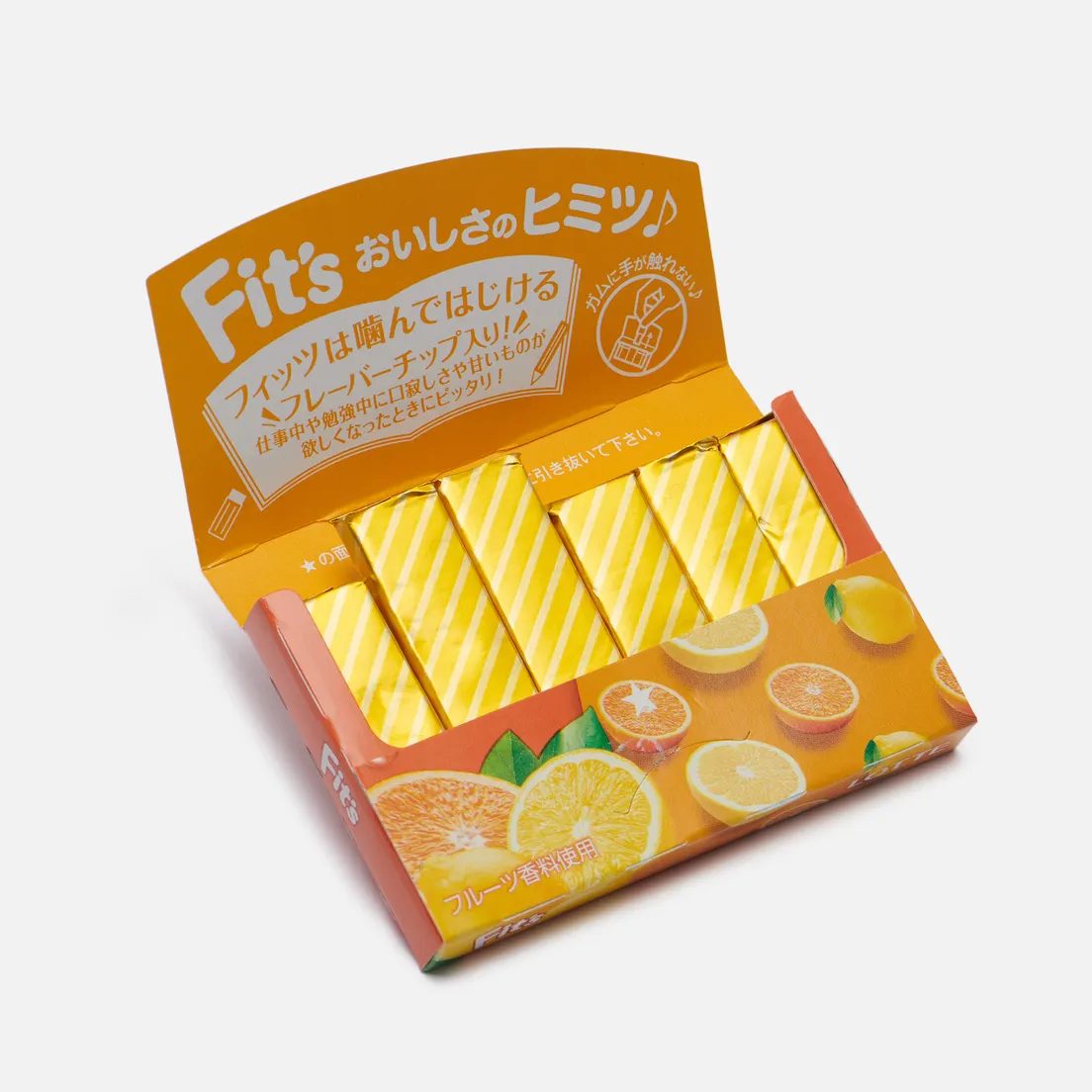 Lotte Жевательная резинка Fit's Sour Citrus