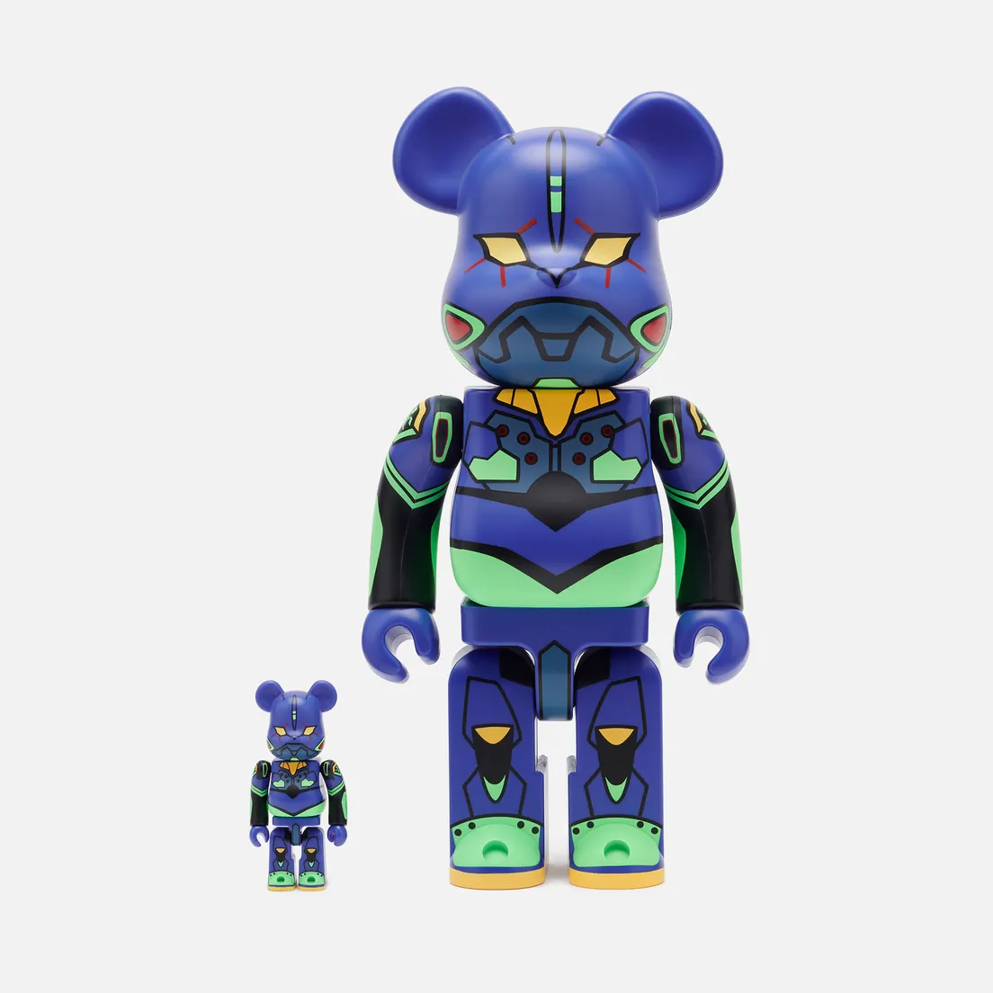 Medicom Toy Игрушка Evangelion Eva01 New Paint Ver. 100% & 400%