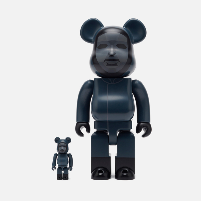 Игрушка Medicom Toy Squid Game Frontman 100% & 400%