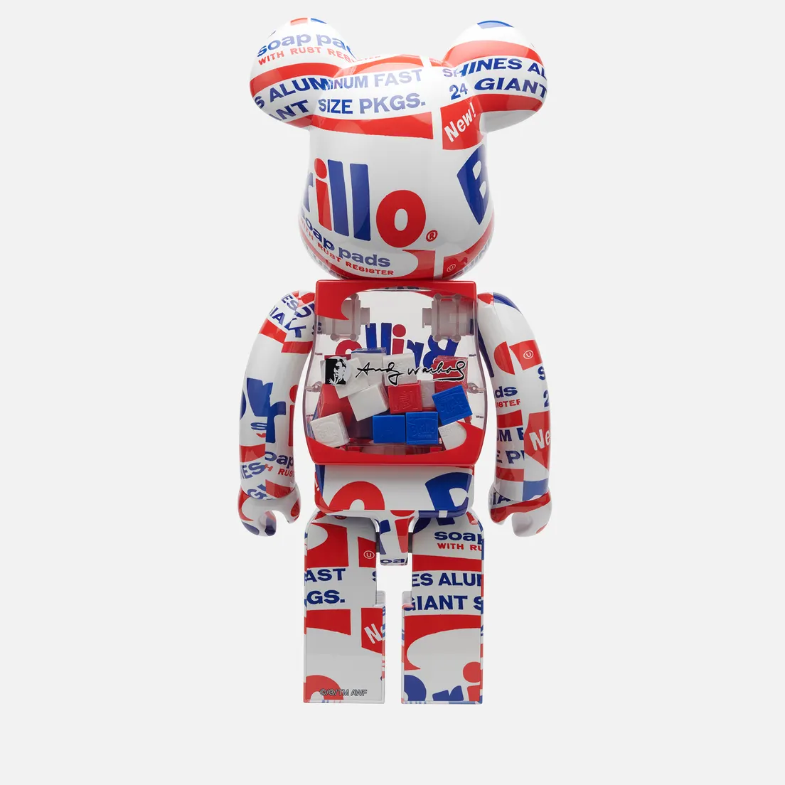 Medicom Toy Игрушка Andy Warhol Brillo 2022 1000%