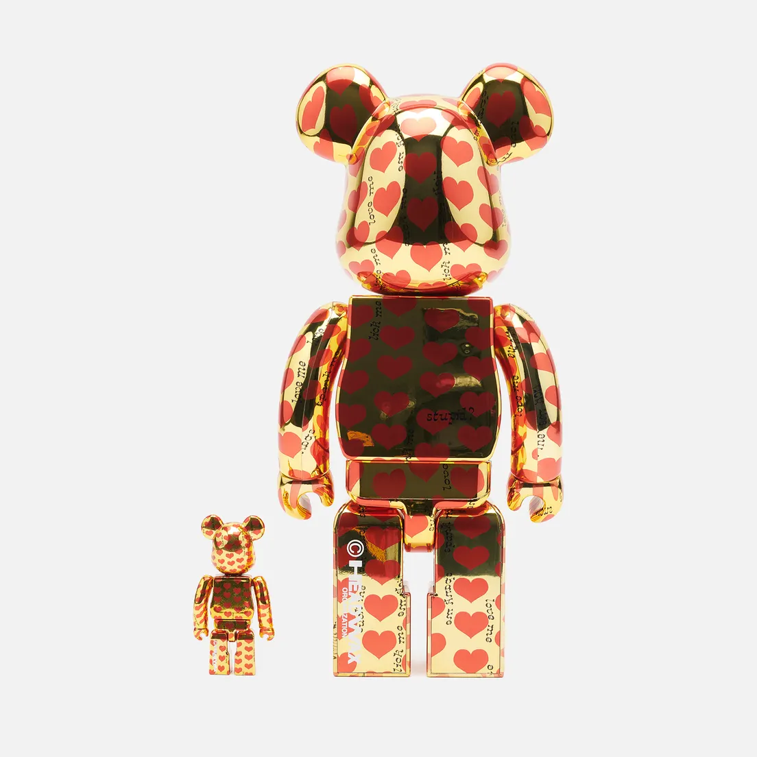 Medicom Toy Игрушка Gold Heart 100% & 400%
