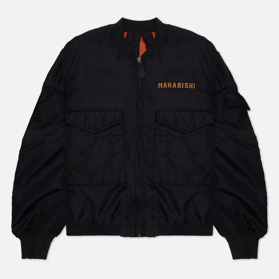 maharishi Мужская куртка бомбер Fire Phoenix MA-1 Flight