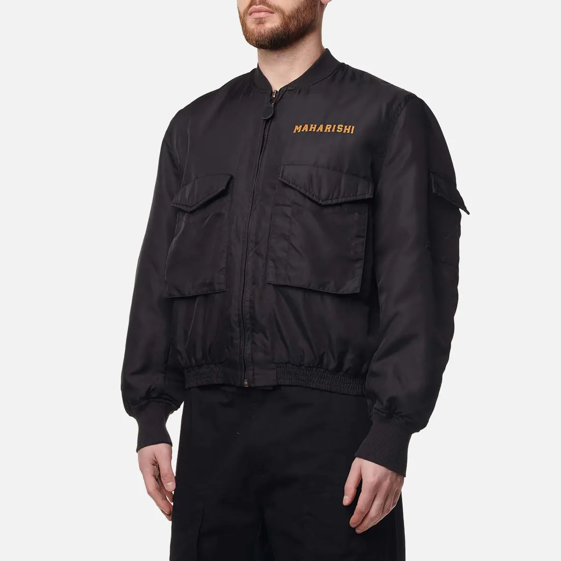 maharishi Мужская куртка бомбер Fire Phoenix MA-1 Flight