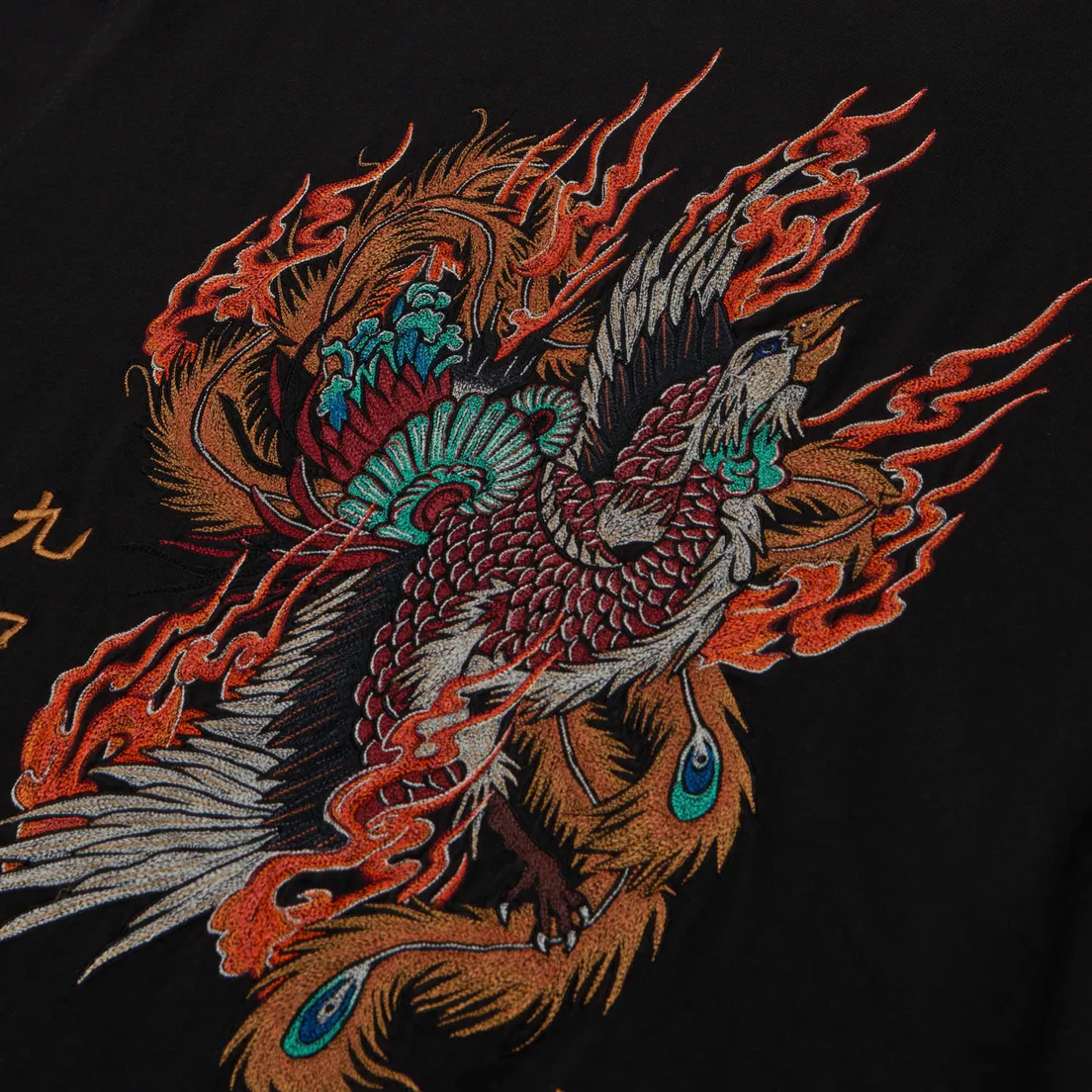 maharishi Мужской лонгслив Fire Phoenix
