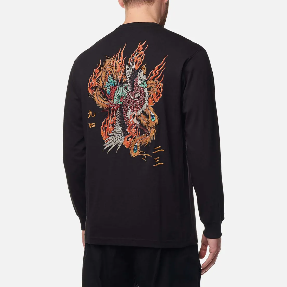 maharishi Мужской лонгслив Fire Phoenix