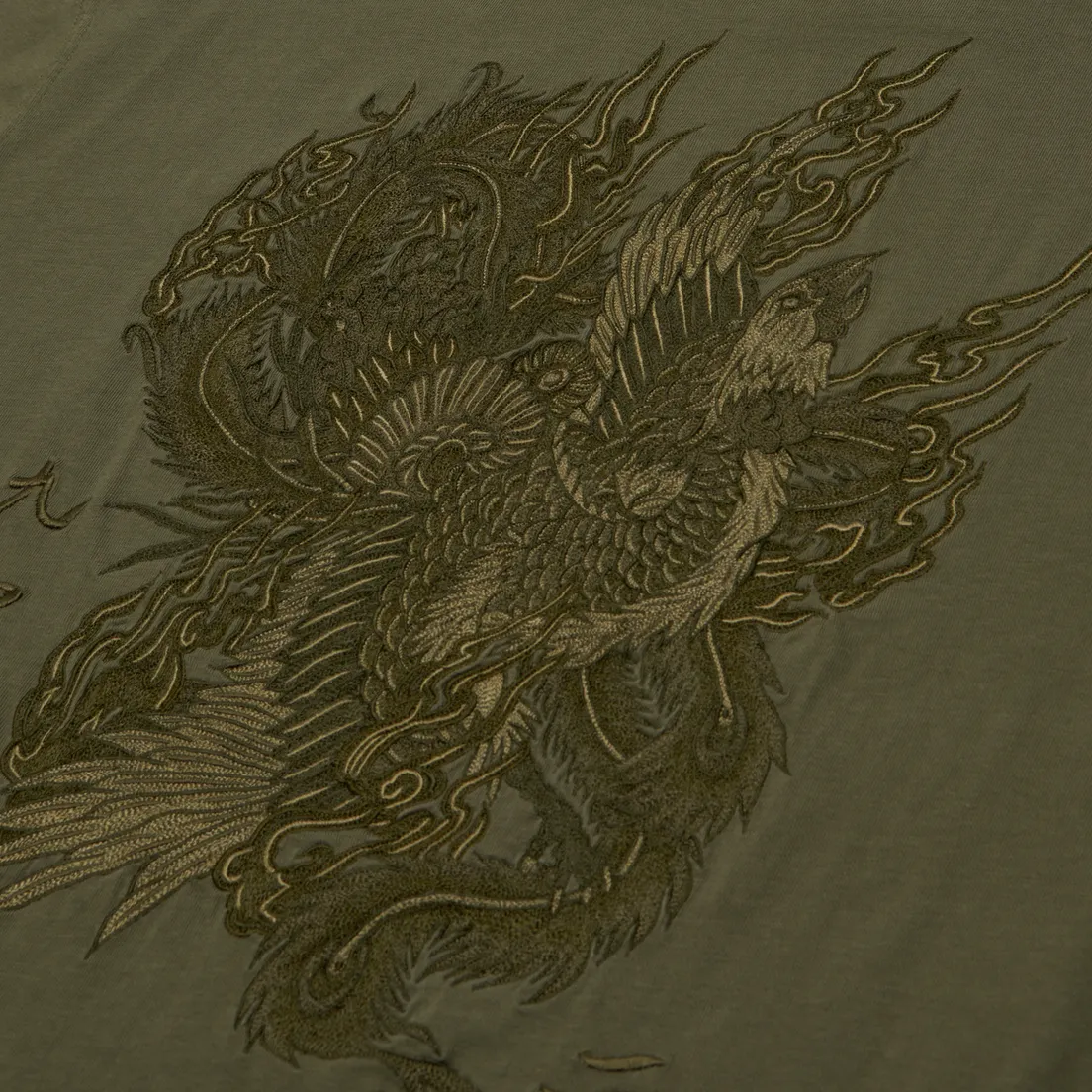 maharishi Мужской лонгслив Fire Phoenix