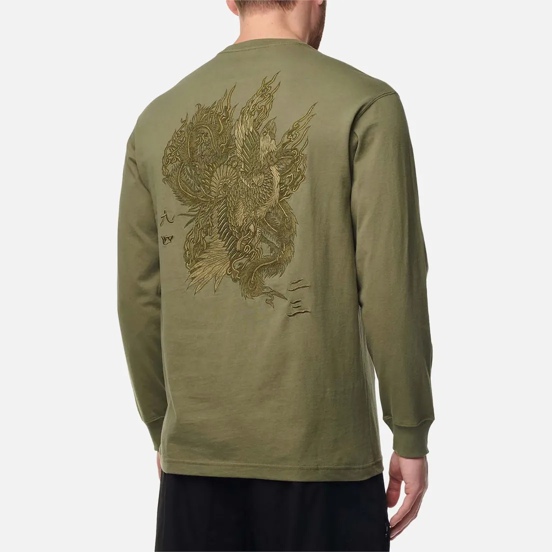 maharishi Мужской лонгслив Fire Phoenix