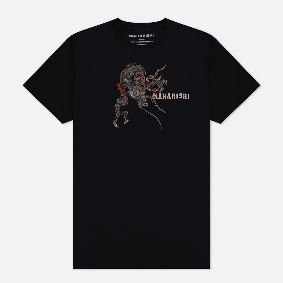 maharishi Мужская футболка Sue-Ryu Dragon Organic