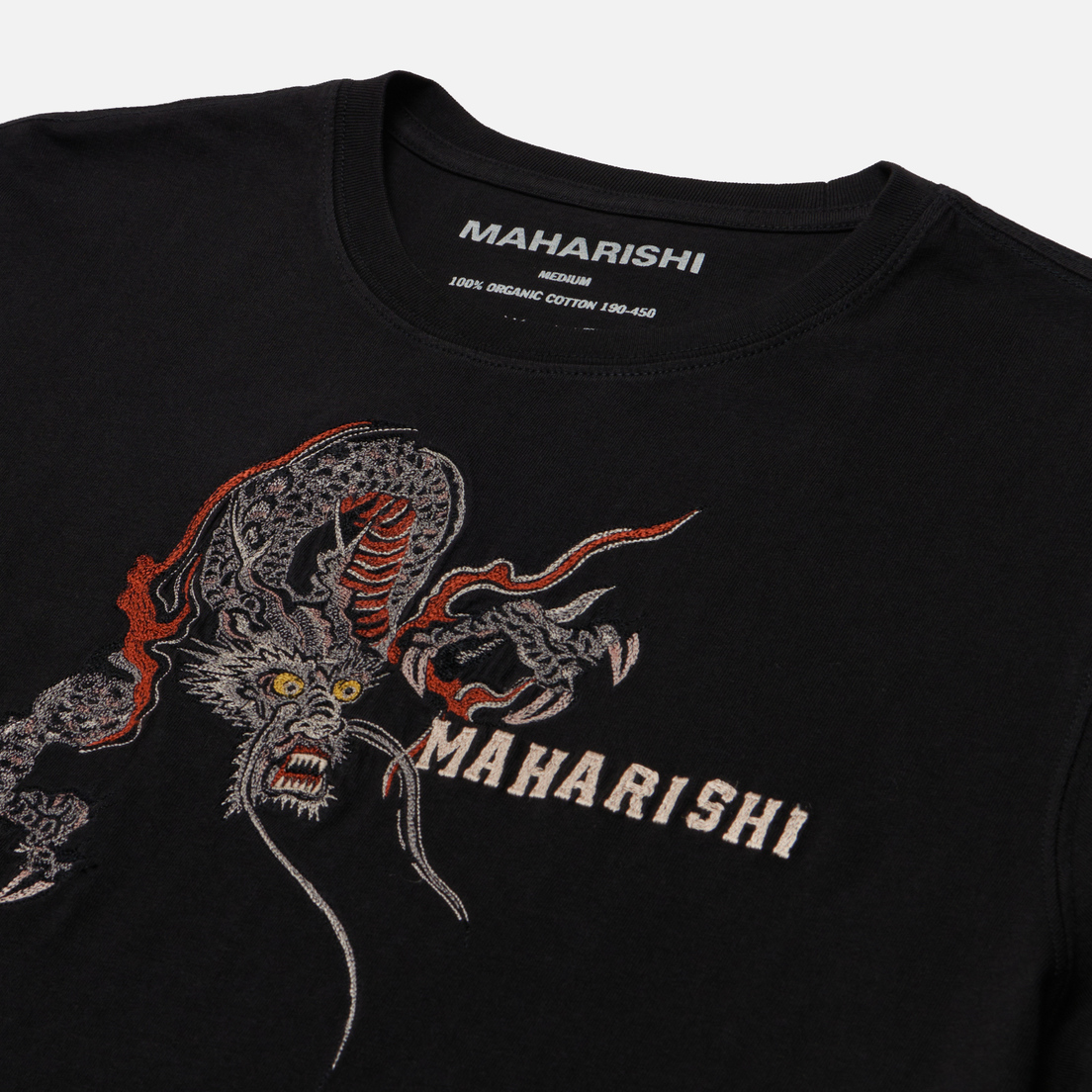 maharishi Мужская футболка Sue-Ryu Dragon Organic