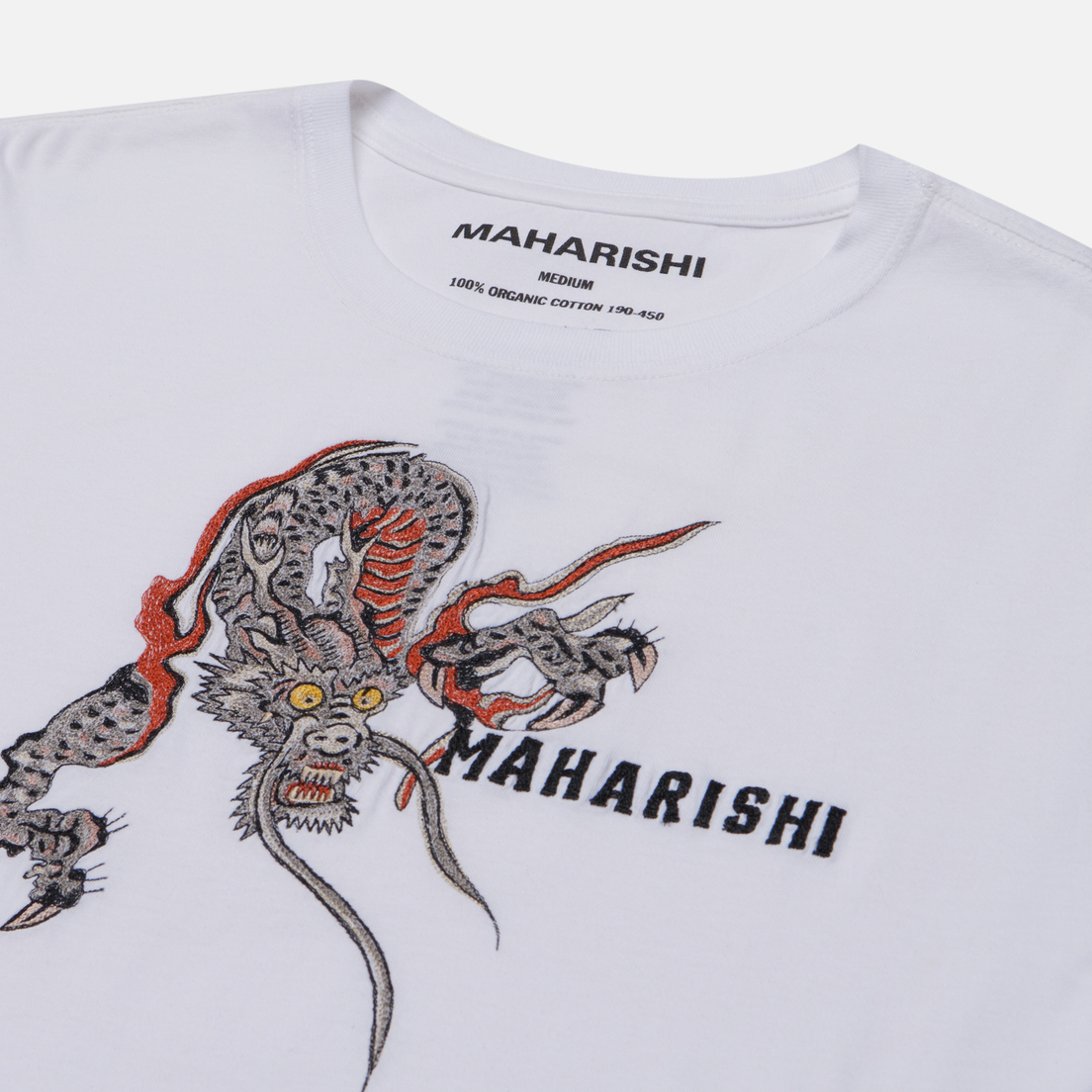 maharishi Мужская футболка Sue-Ryu Dragon Organic