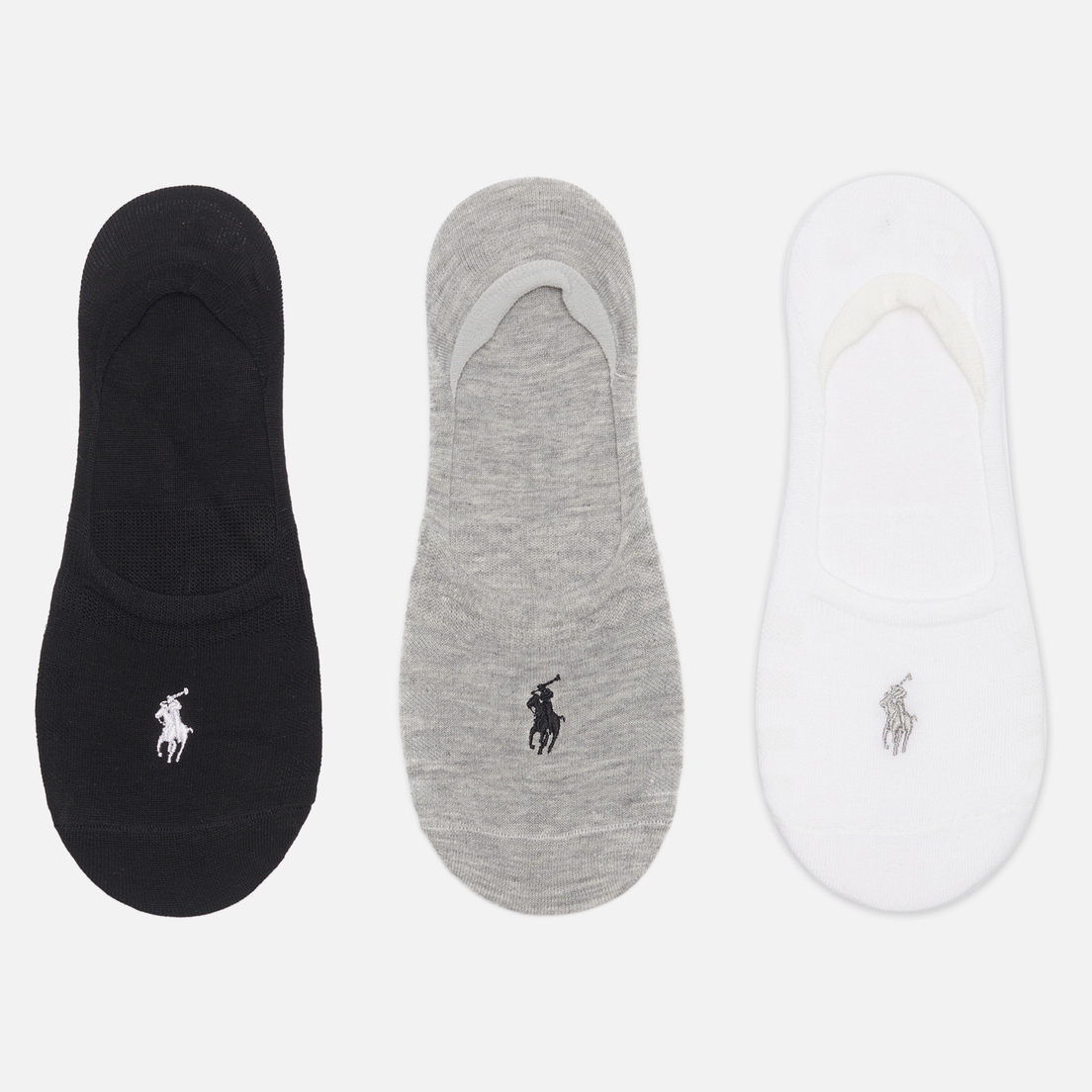 Polo Ralph Lauren Комплект носков Sneaker Liner 3-Pack